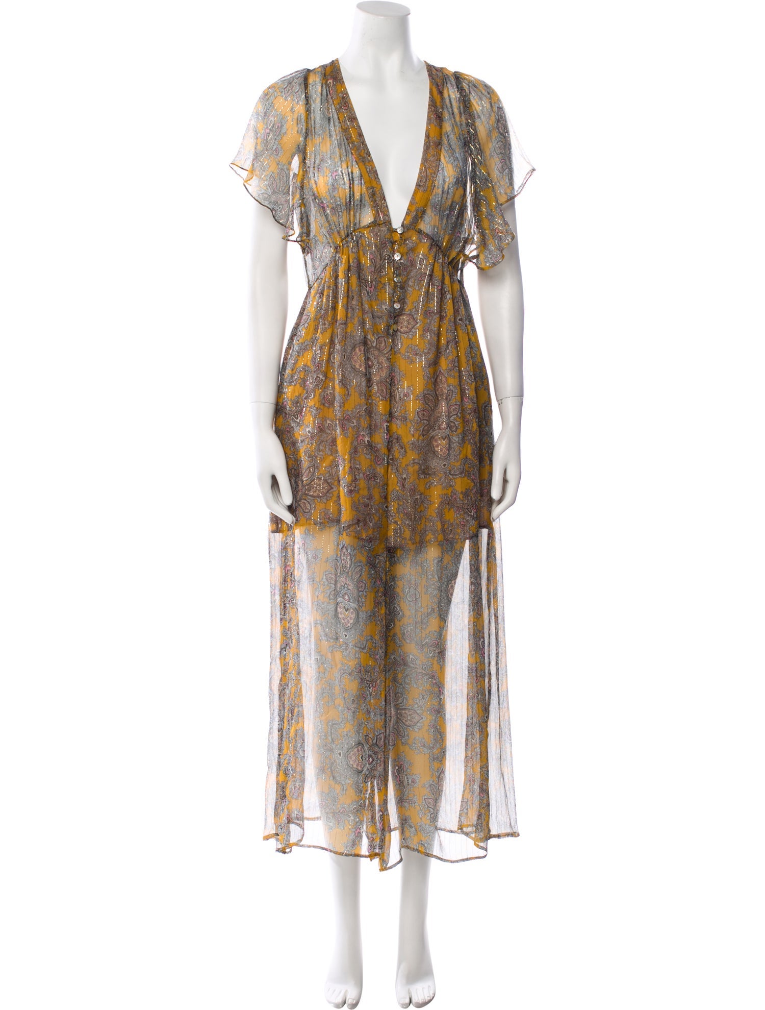 Zimmermann Silk Printed Jumpsuit