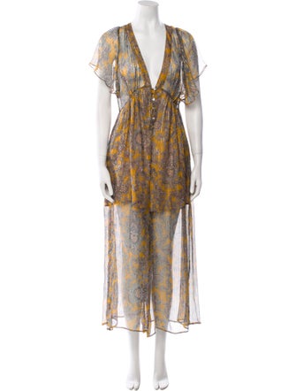 Zimmermann Silk Printed Jumpsuit
