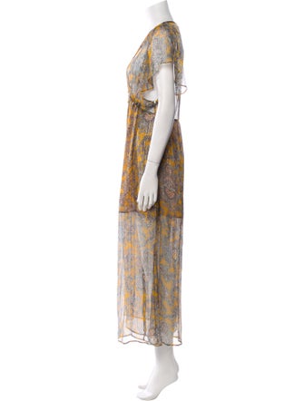 Zimmermann Silk Printed Jumpsuit