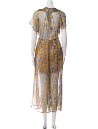 Zimmermann Silk Printed Jumpsuit