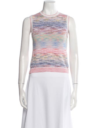 Zimmermann Printed Crew Neck Sweater