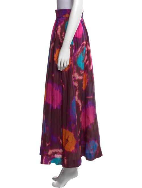 Zimmermann Tie-Dye Print Midi Length Skirt