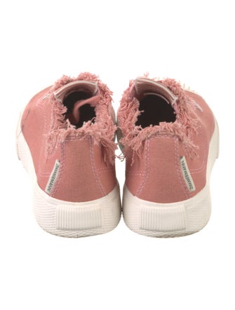 Zimmermann Canvas Raw-Edge Trim Sneakers