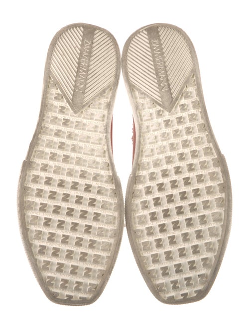 Zimmermann Canvas Raw-Edge Trim Sneakers