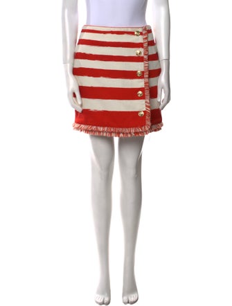 Zimmermann Striped Mini Skirt