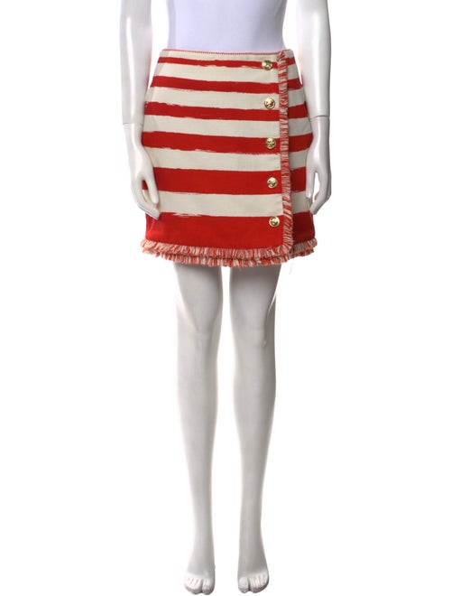 Zimmermann Striped Mini Skirt