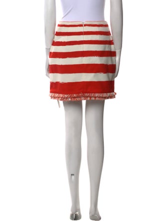 Zimmermann Striped Mini Skirt