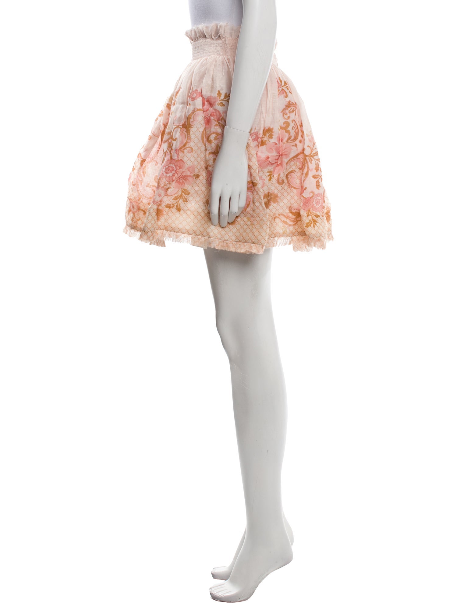 Zimmermann Silk Mini Skirt