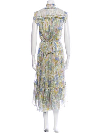 Zimmermann Silk Midi Length Dress
