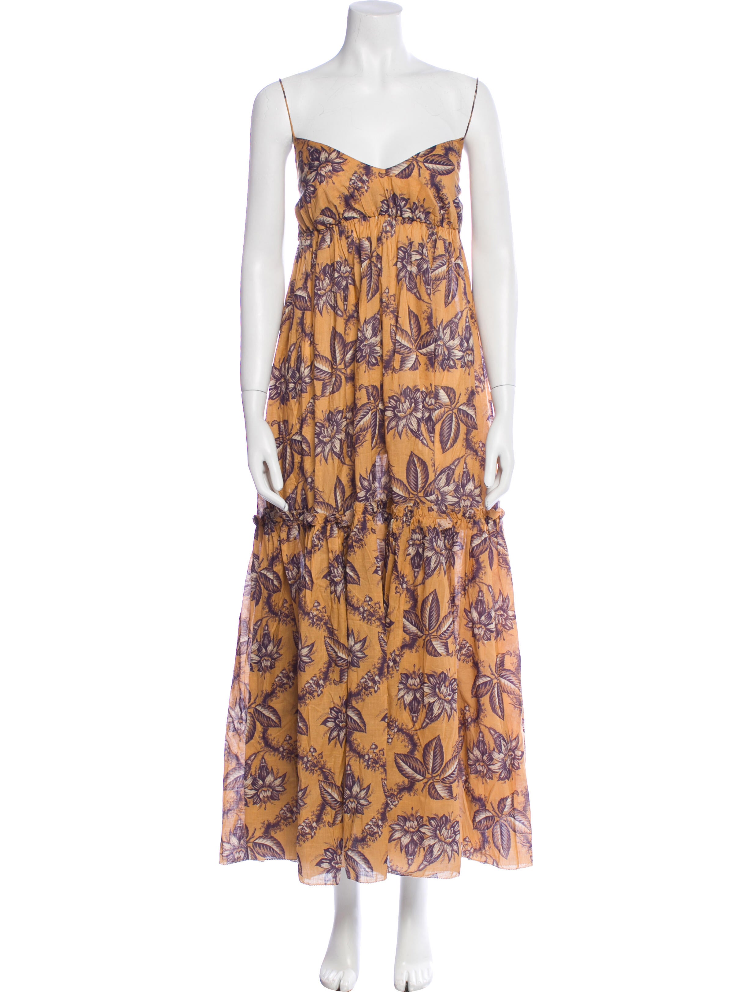 Zimmermann Printed Long Dress w/ Tags