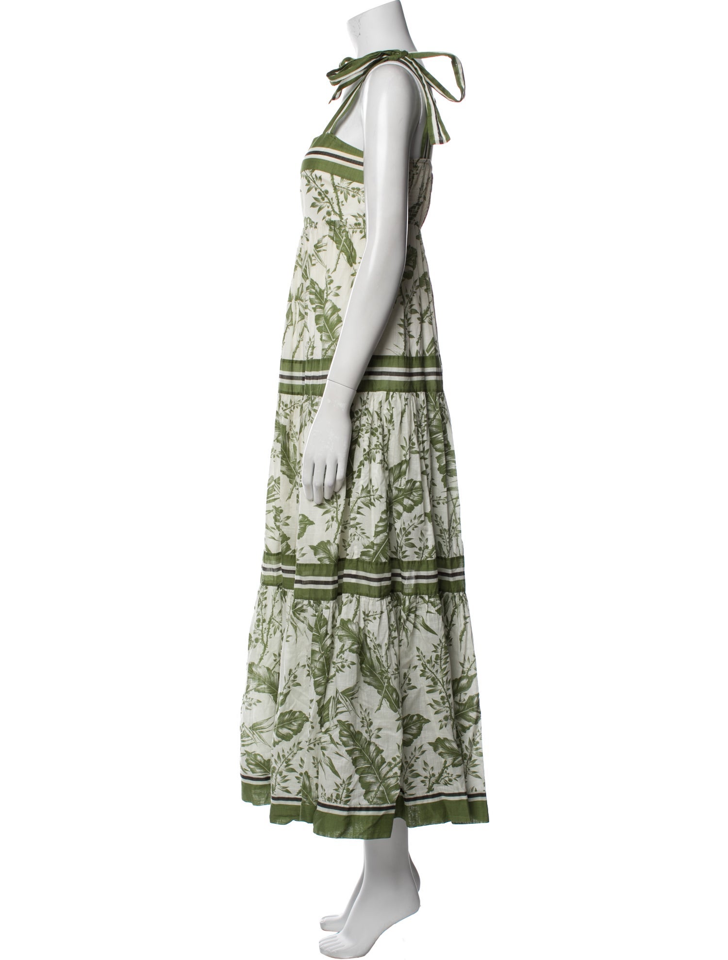 Zimmermann Floral Print Midi Length Dress