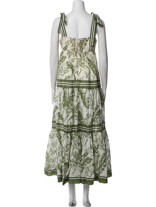 Zimmermann Floral Print Midi Length Dress
