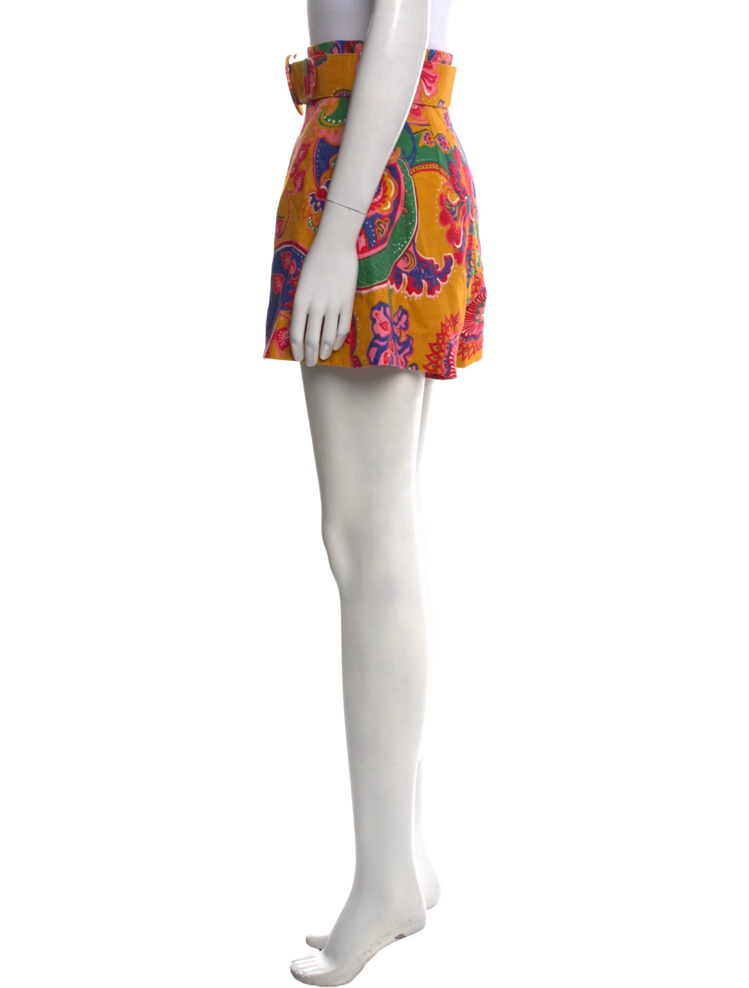 Zimmermann Linen Mini Shorts w/ Tags