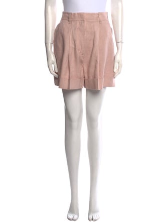 Zimmermann Linen Mini Shorts