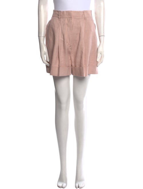 Zimmermann Linen Mini Shorts