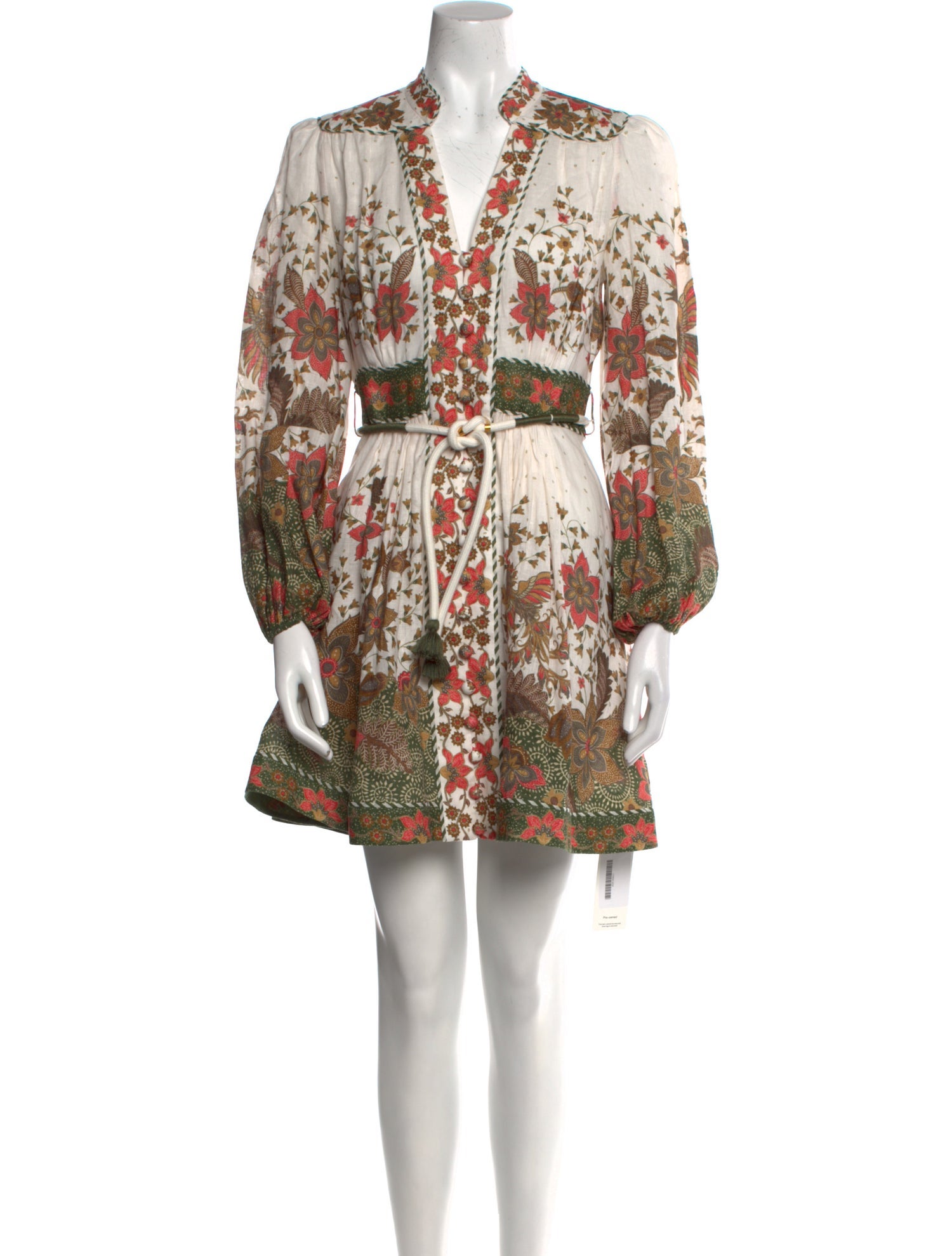 Zimmermann Linen Mini Dress