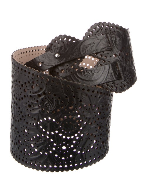 Zimmermann Wide Leather Waist Belt