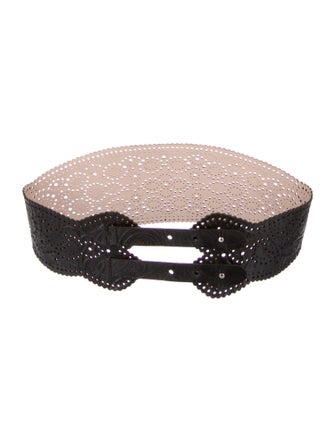 Zimmermann Wide Leather Waist Belt