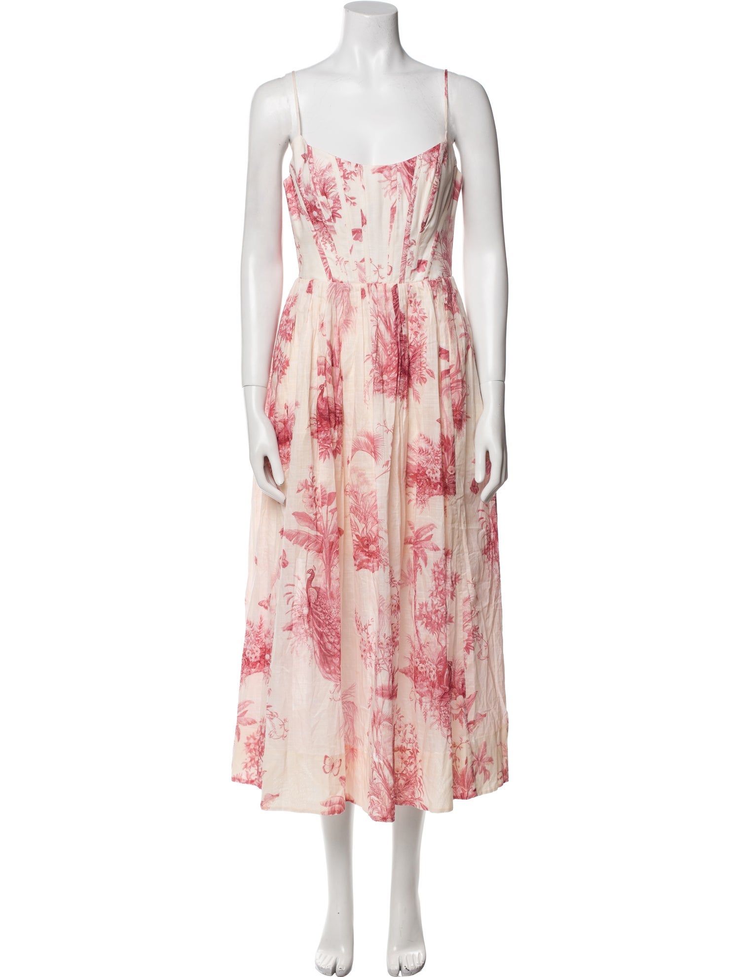 Zimmermann Floral Print Long Dress