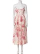 Zimmermann Floral Print Long Dress