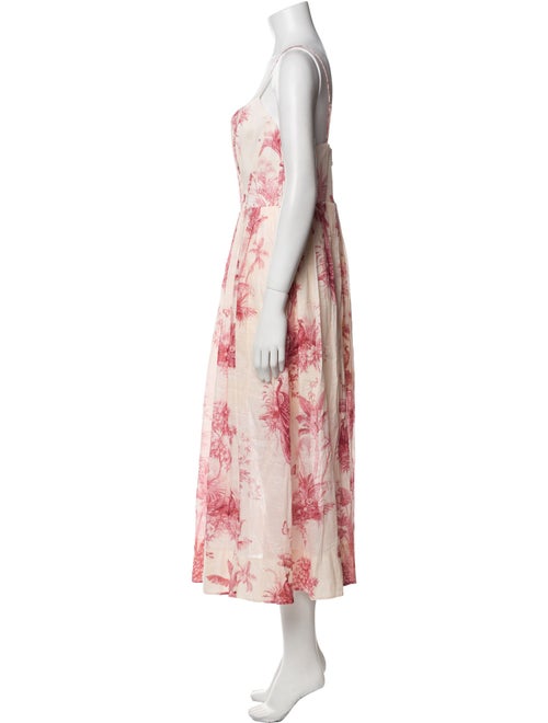 Zimmermann Floral Print Long Dress