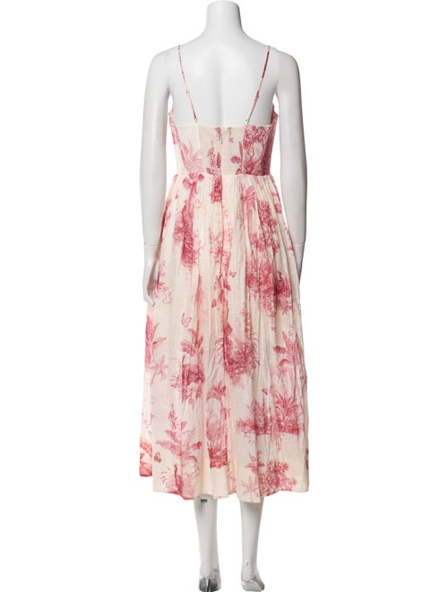 Zimmermann Floral Print Long Dress