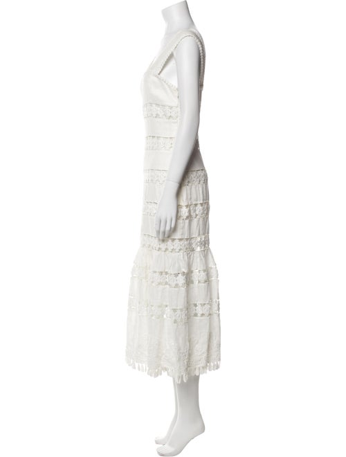 Zimmermann Linen Midi Length Dress