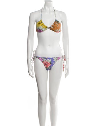 Zimmermann Printed Bikini