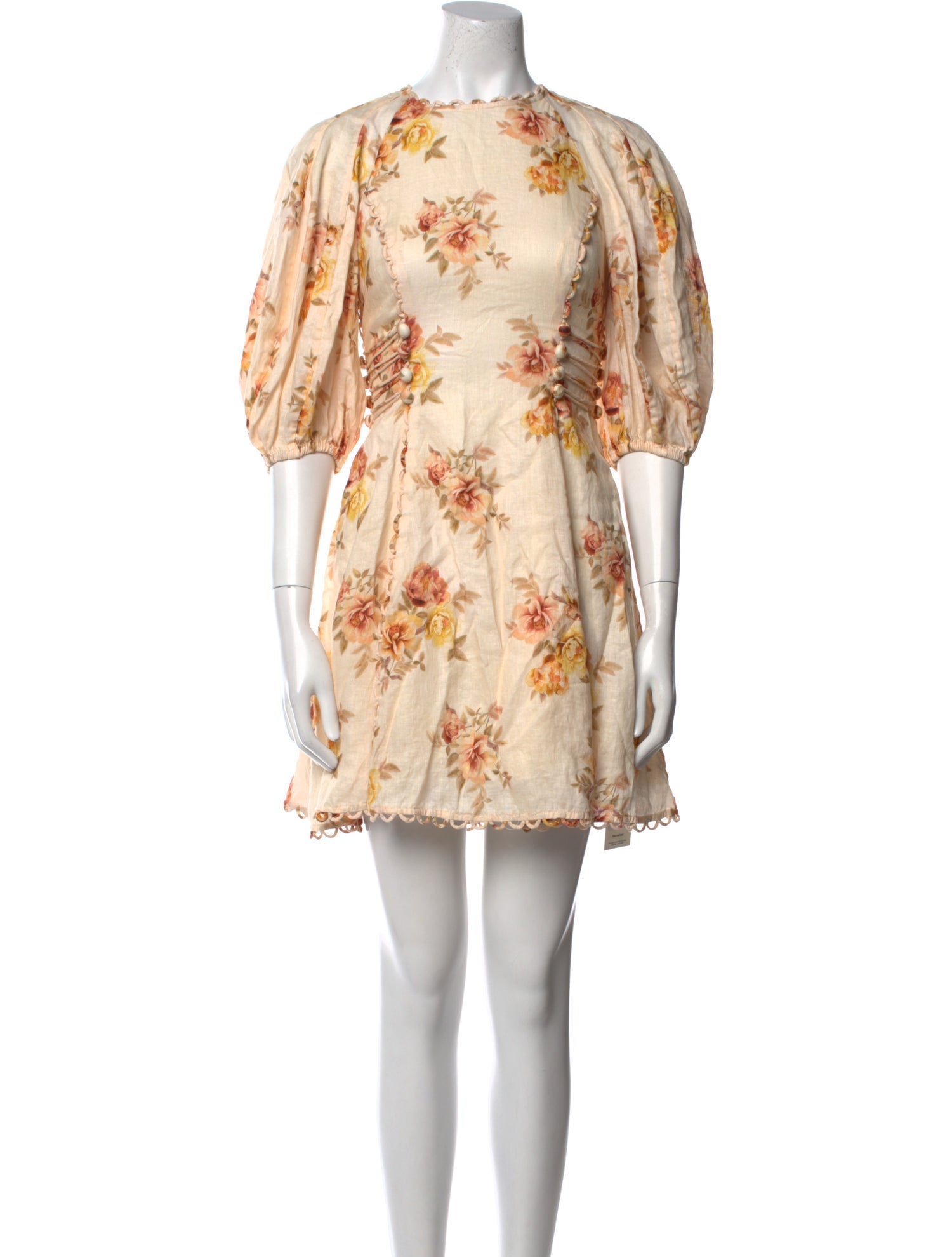 Zimmermann Linen Mini Dress