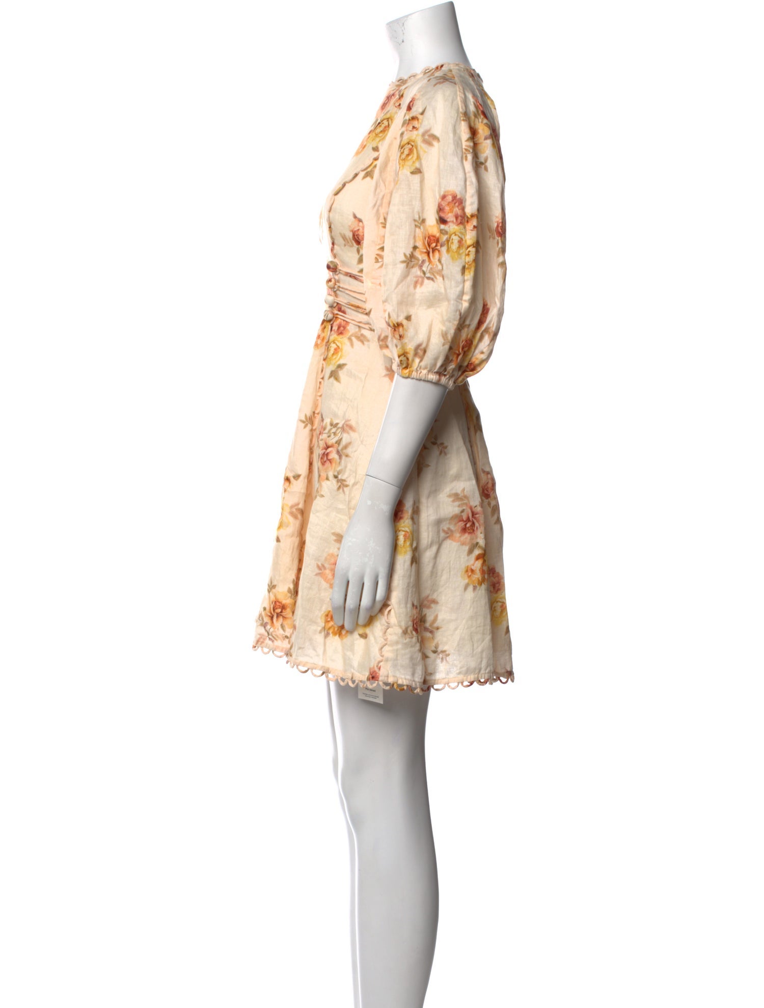 Zimmermann Linen Mini Dress