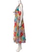 Zimmermann Floral Print Midi Length Dress