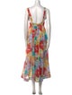 Zimmermann Floral Print Midi Length Dress