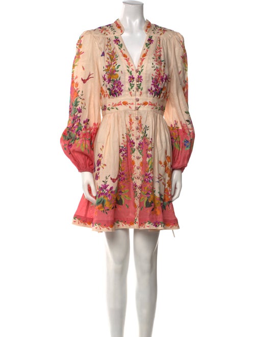 Zimmermann Linen Mini Dress