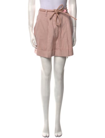 Zimmermann Linen Mini Shorts