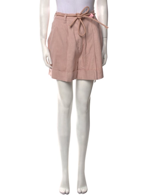 Zimmermann Linen Mini Shorts