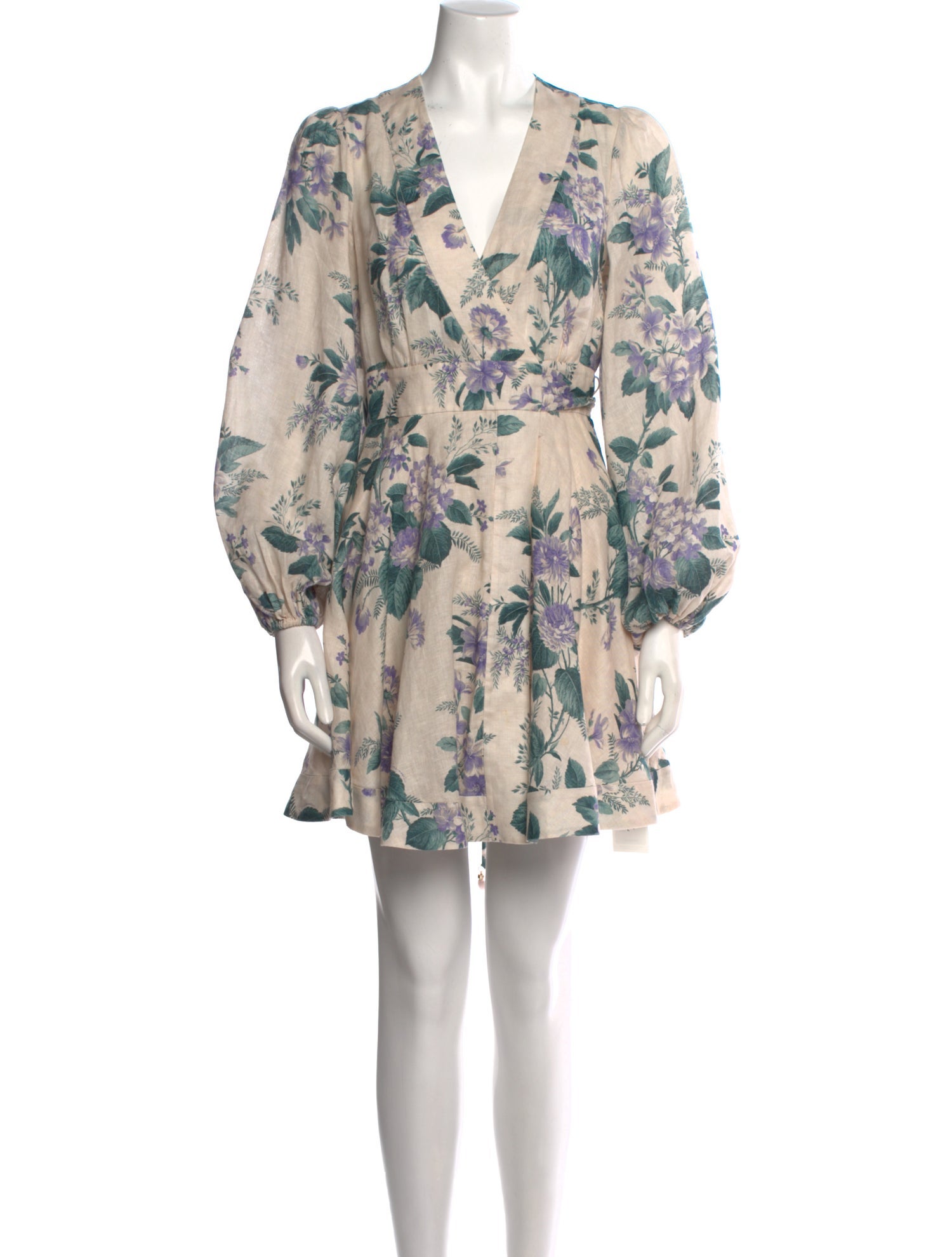 Zimmermann Linen Mini Dress