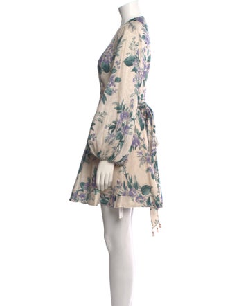 Zimmermann Linen Mini Dress