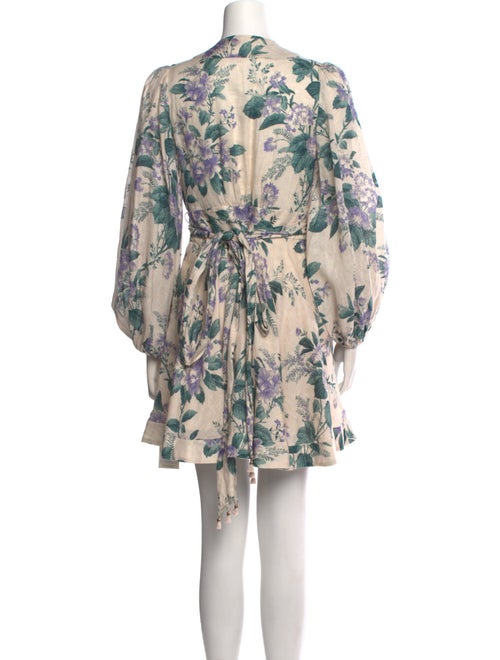 Zimmermann Linen Mini Dress