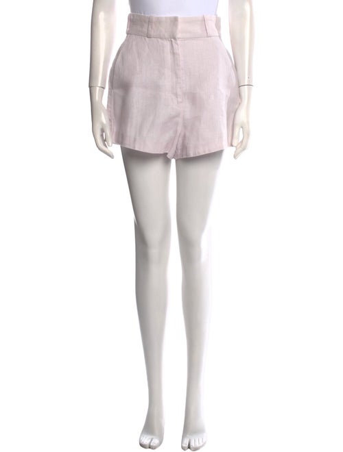 Zimmermann Linen Mini Shorts