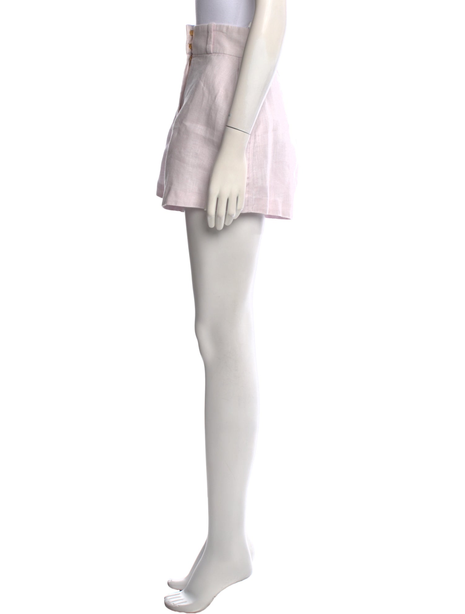 Zimmermann Linen Mini Shorts