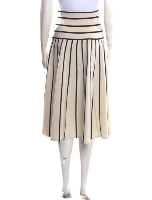 Zimmermann Striped Midi Length Skirt