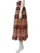 Zimmermann Printed Midi Length Skirt