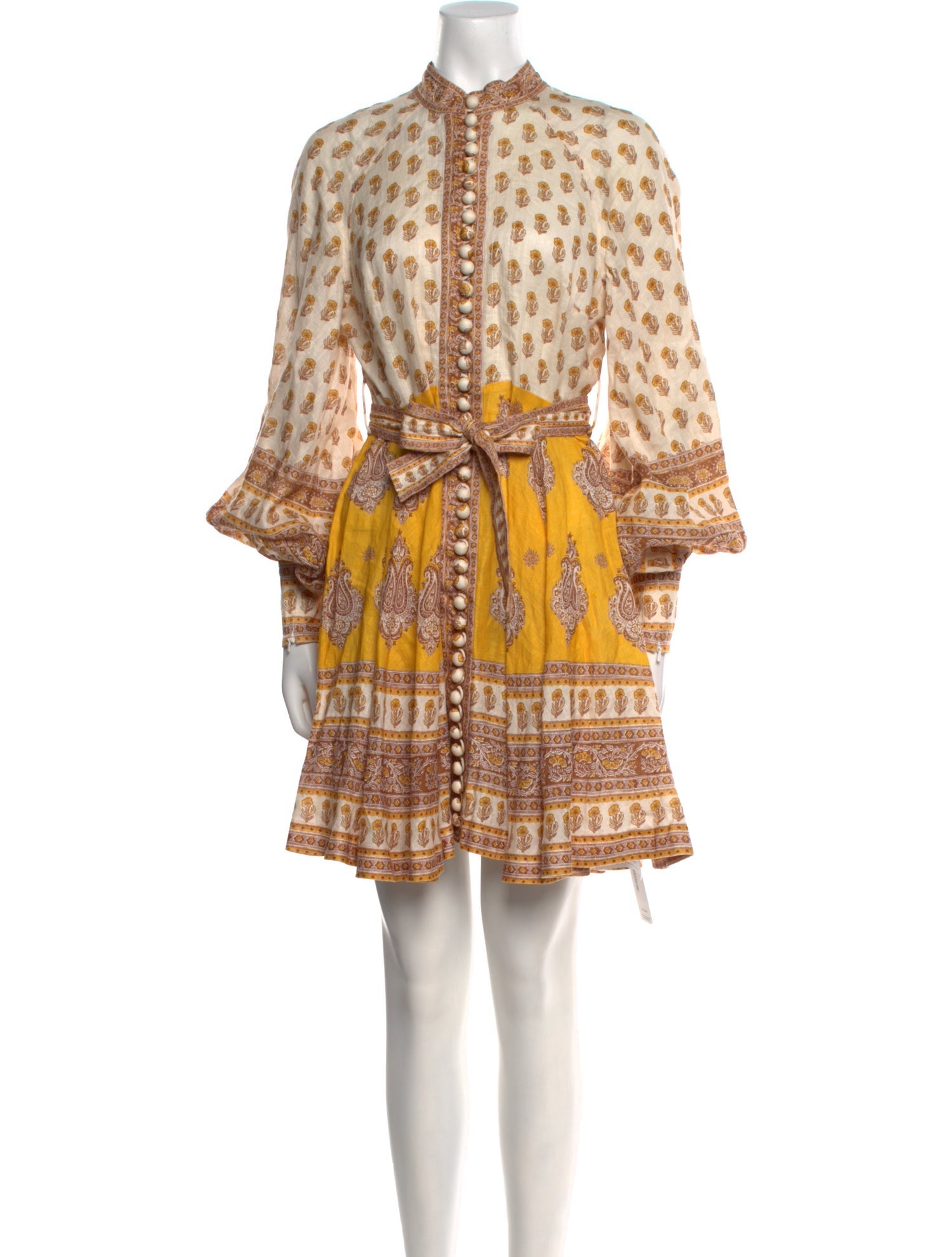 Zimmermann Linen Mini Dress