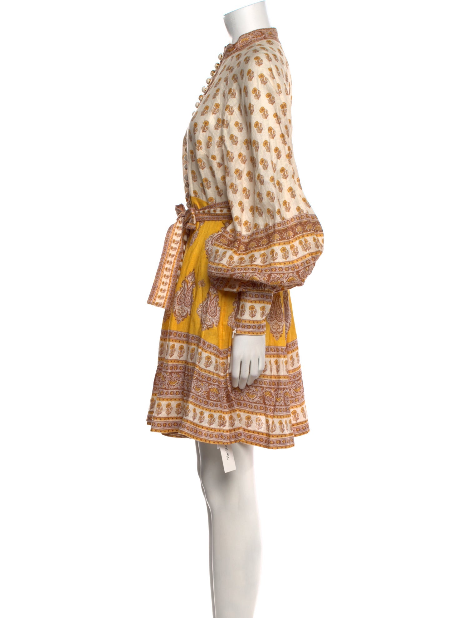 Zimmermann Linen Mini Dress