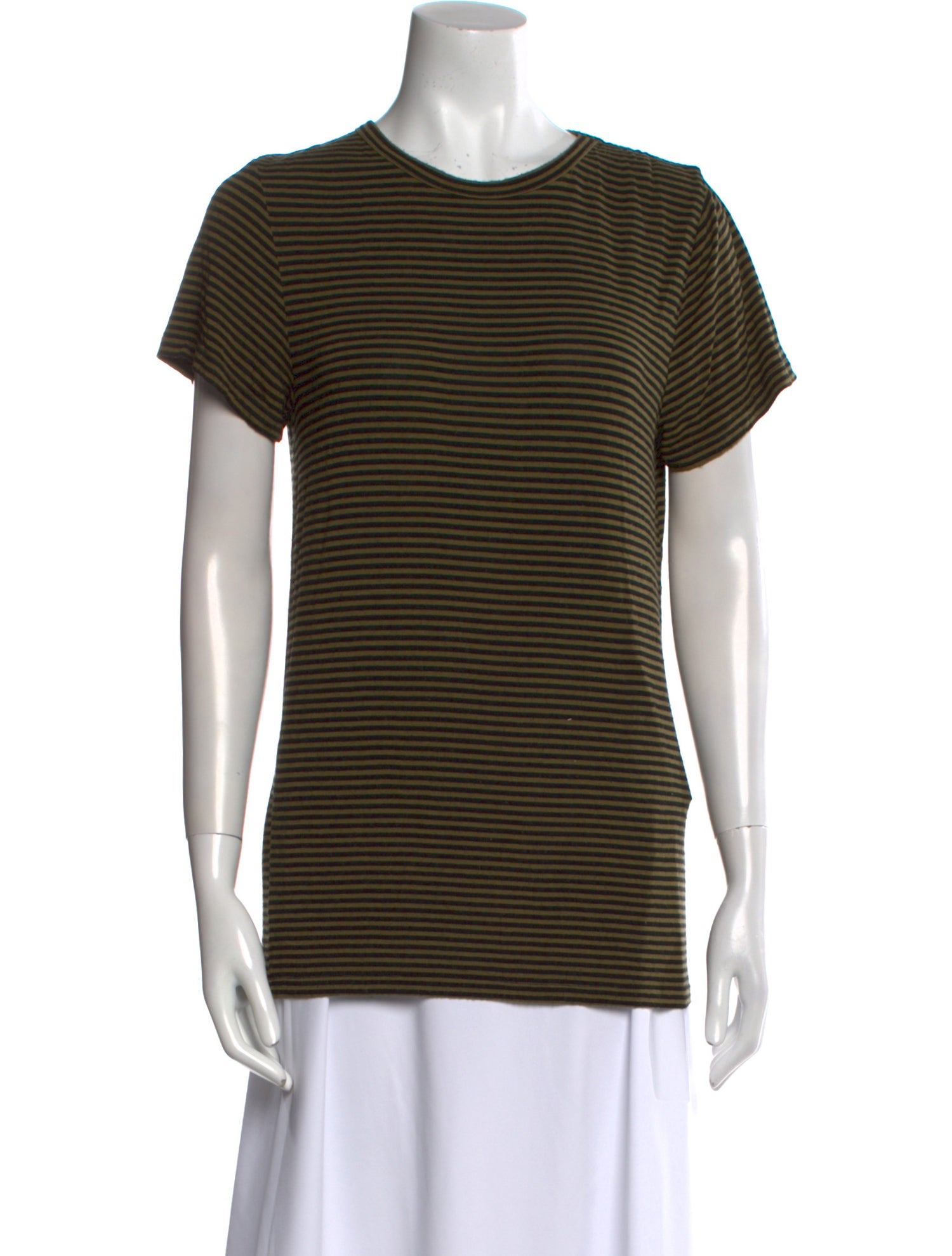 Zimmermann Striped Crew Neck T-Shirt
