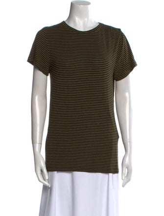 Zimmermann Striped Crew Neck T-Shirt