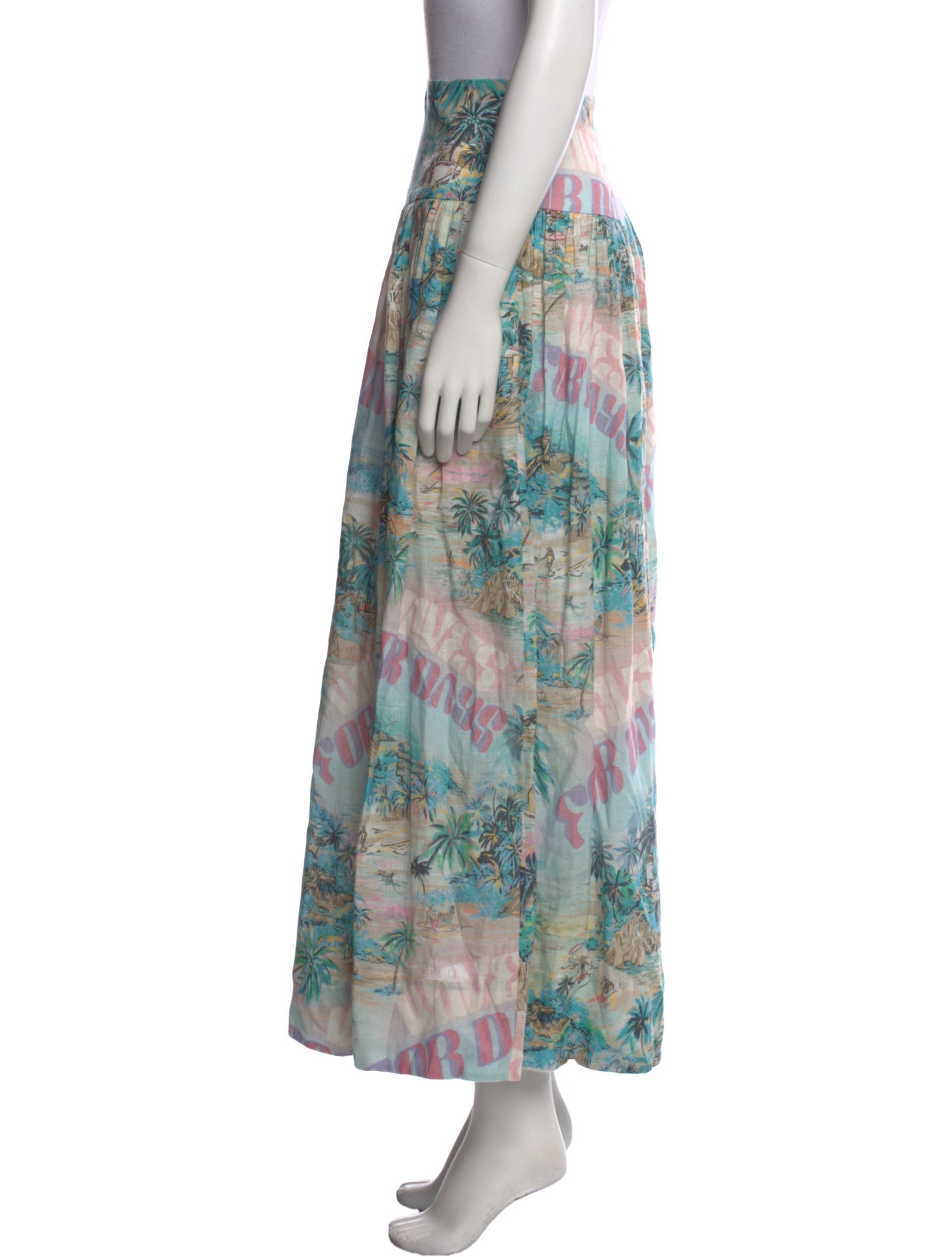 Zimmermann Linen Midi Length Skirt