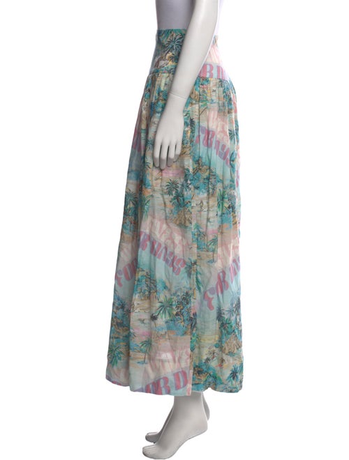 Zimmermann Linen Midi Length Skirt