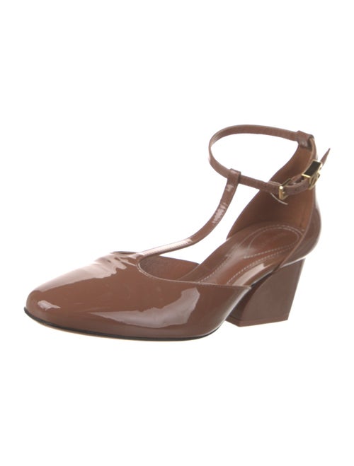 Zimmermann Patent Leather T-Strap Pumps