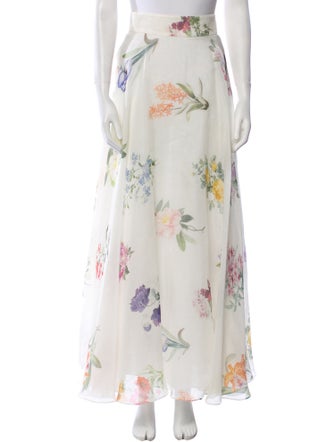 Zimmermann Linen Long Skirt